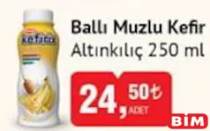 ALTINKILIÇ BALLI MUZLU KEFİR 250 ML